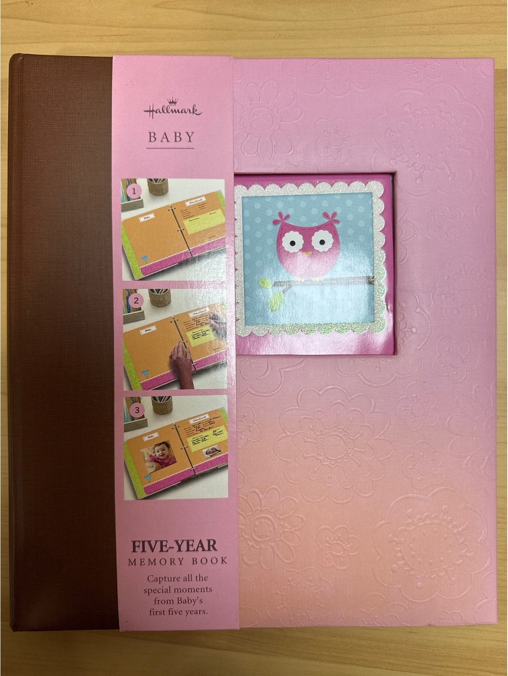 Hallmark Baby 5-year memory book / Pink
